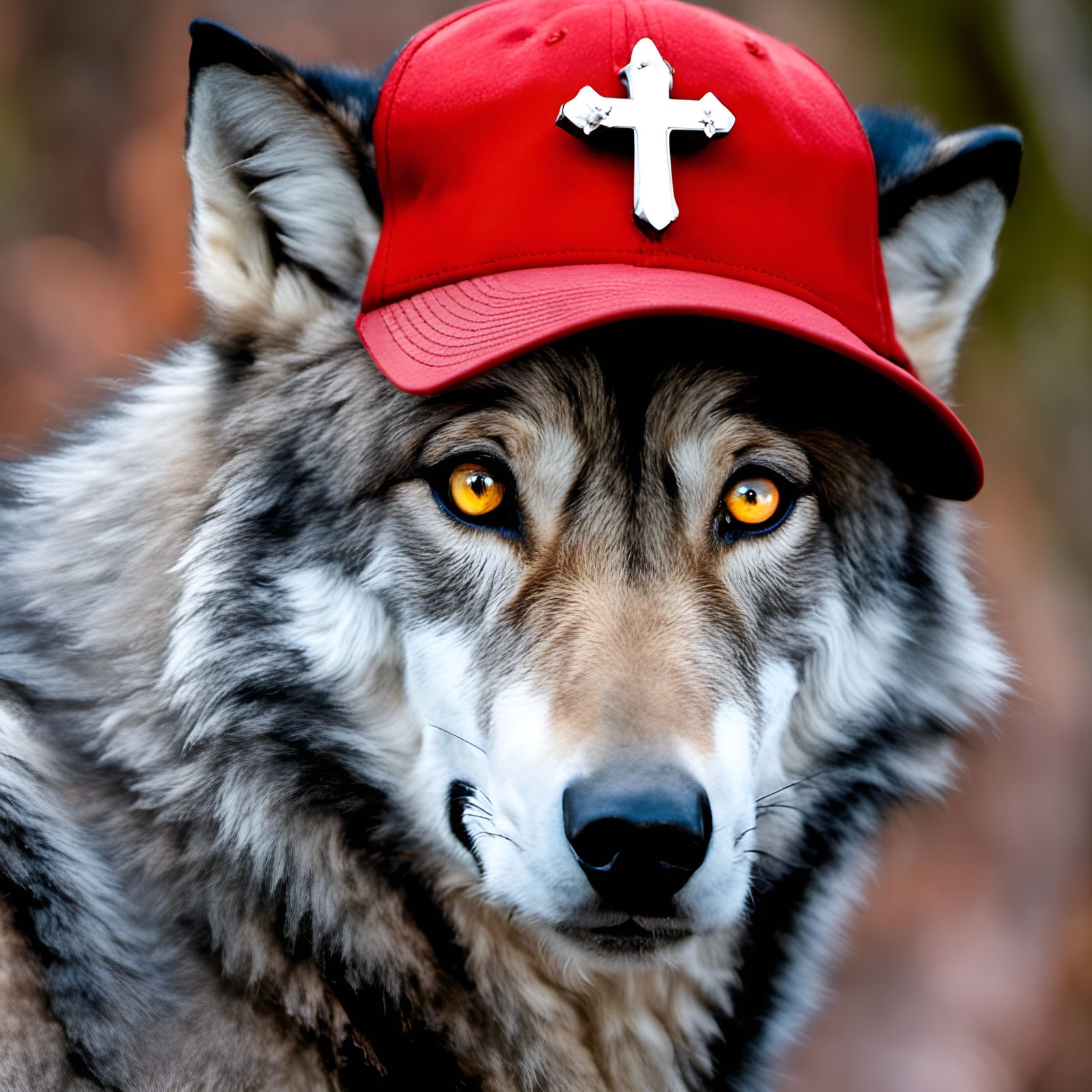 Aware Wolf - AI Generated Artwork - NightCafe Creator