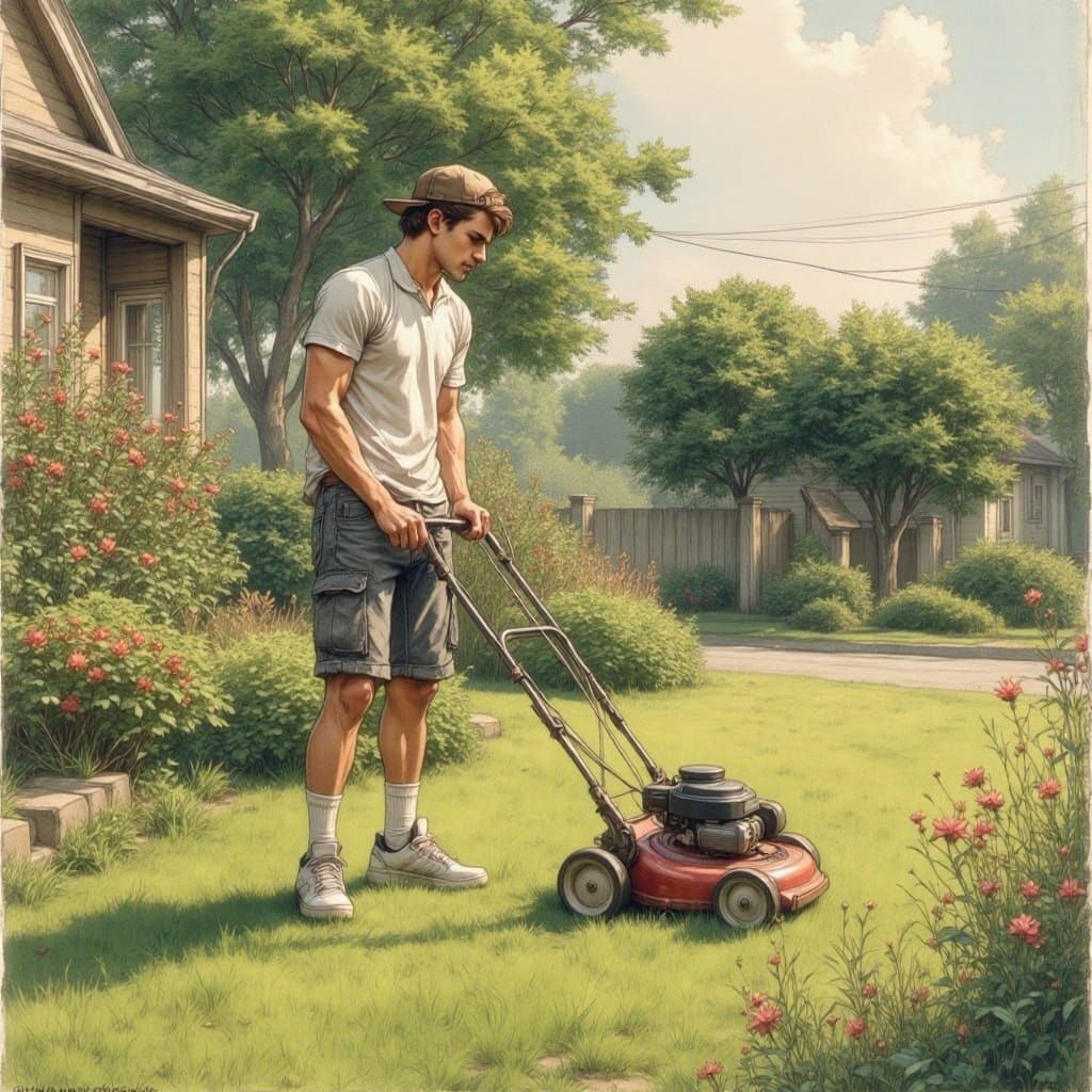 Summer Job  by @Banjo5Girl