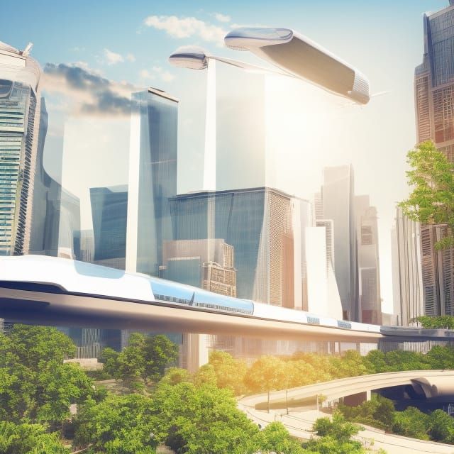 Future Green City  by @Illy