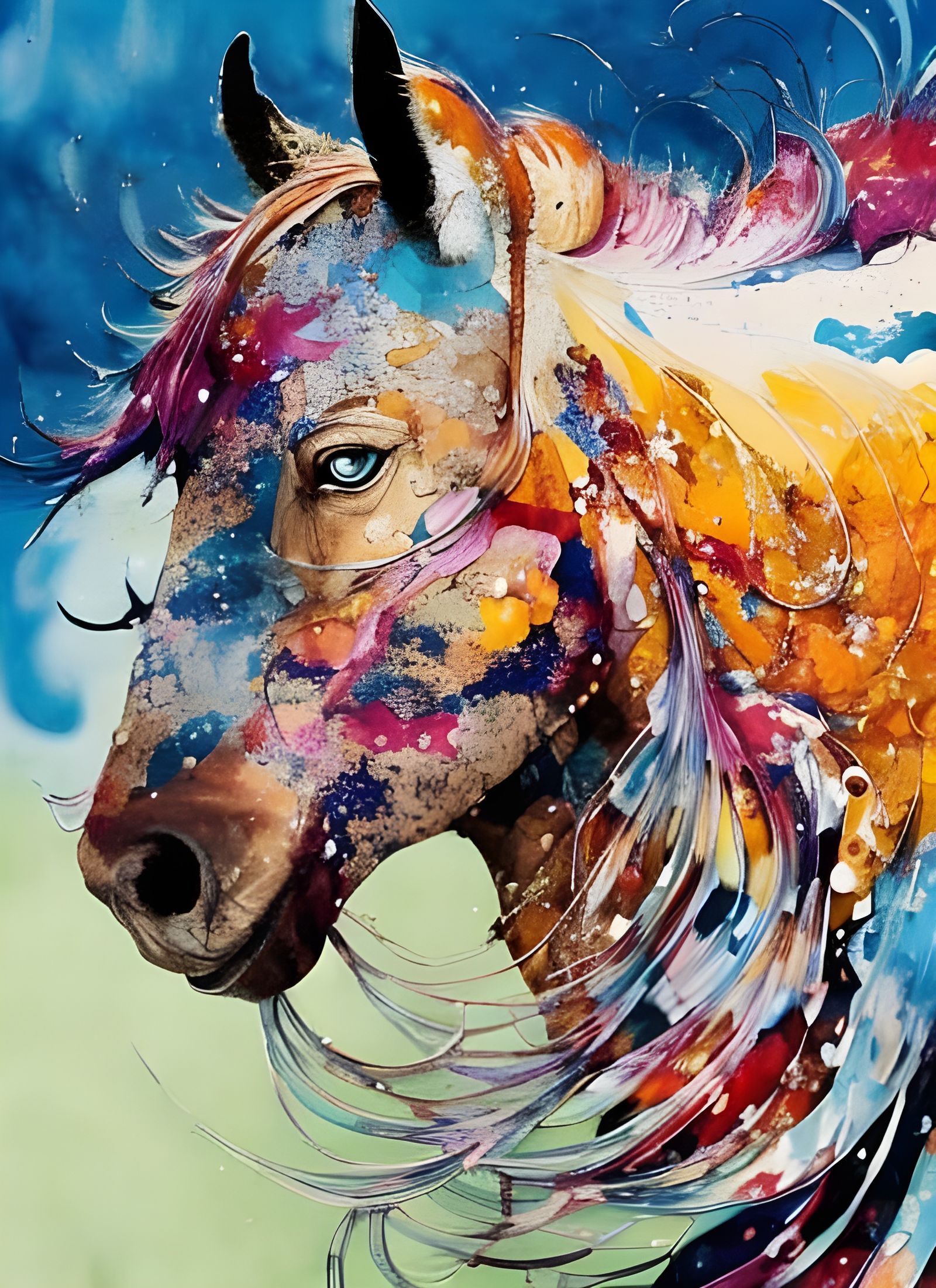 A Horse of a Different Color  by @Some Guy Named David