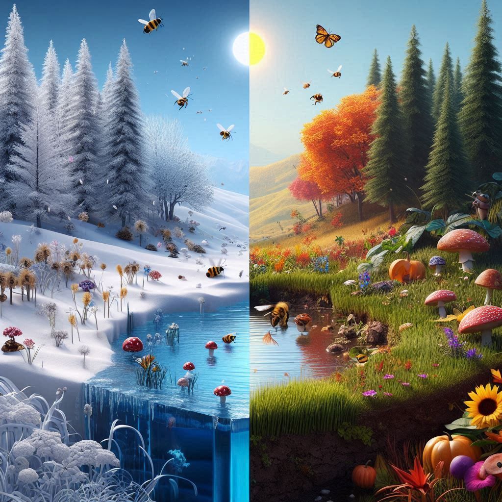 Four Seasons in one picture