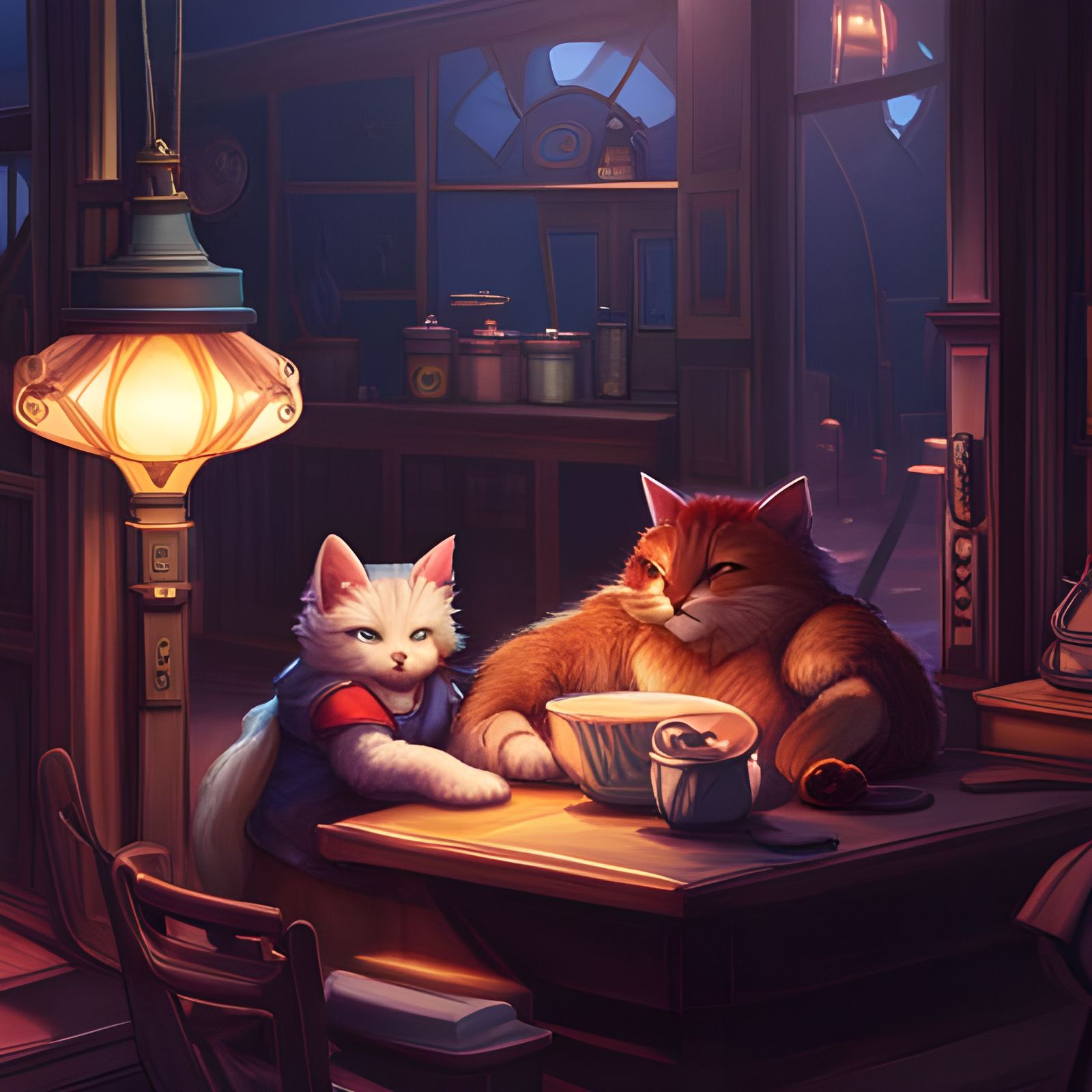 designing a creation in NightCafe chat.. the truth  by @Ellipsis