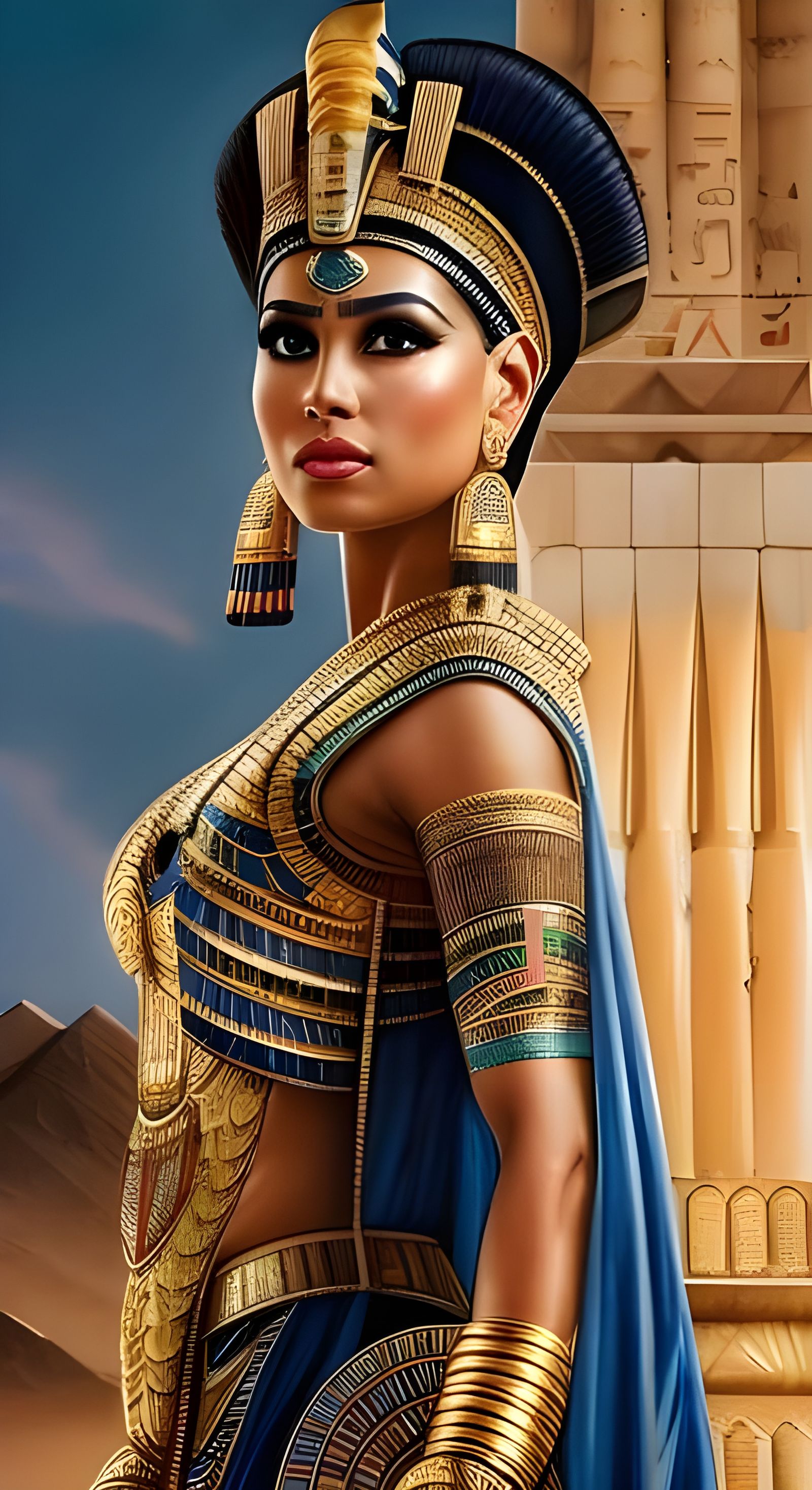 Daughter of the Nile   by @Rietpetiet 