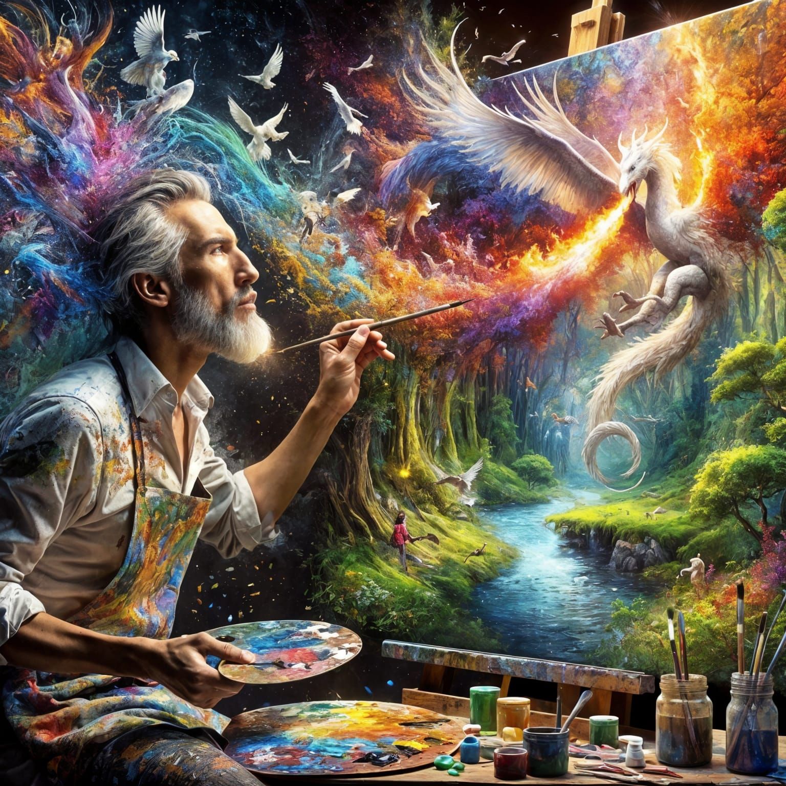 Recently at the Studio  by @TheArtizt