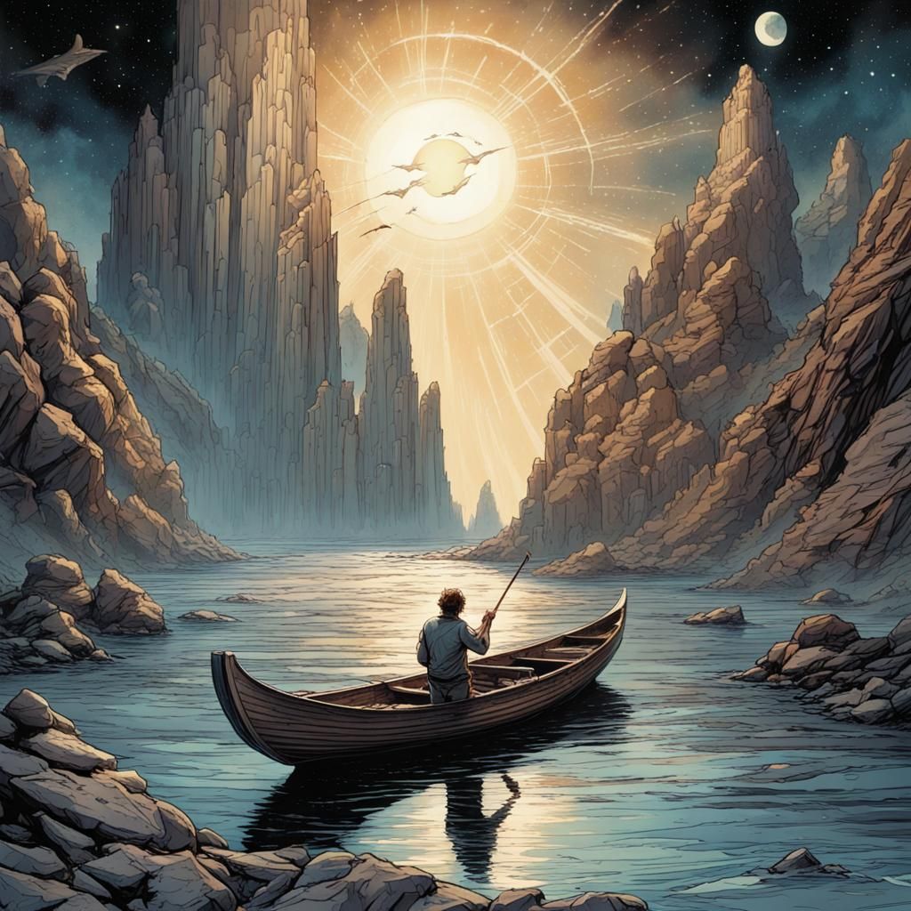 We came here to be
A waypoint to the far
On the stellar sea
Cut into little
Stars calling with the sound
Of ...  by @razorbladez2112