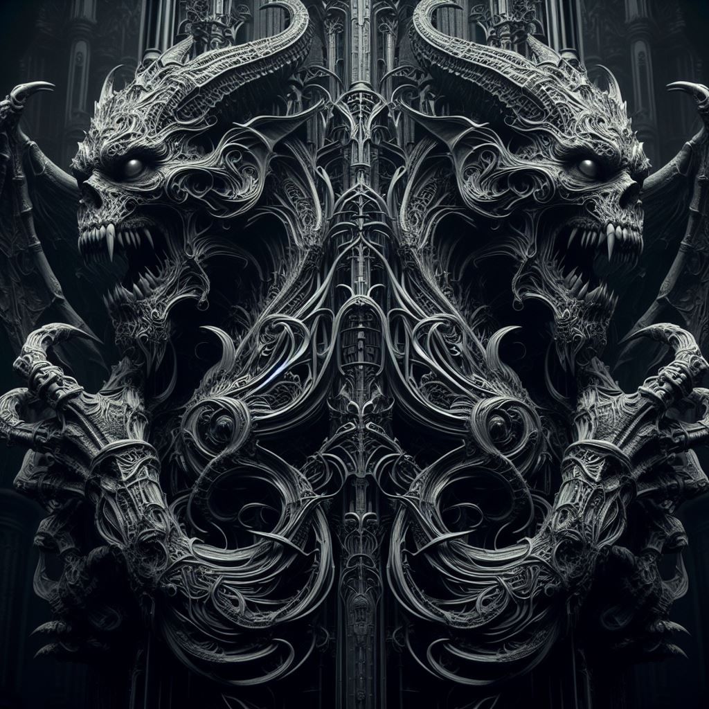 Gargoyles Giger'd