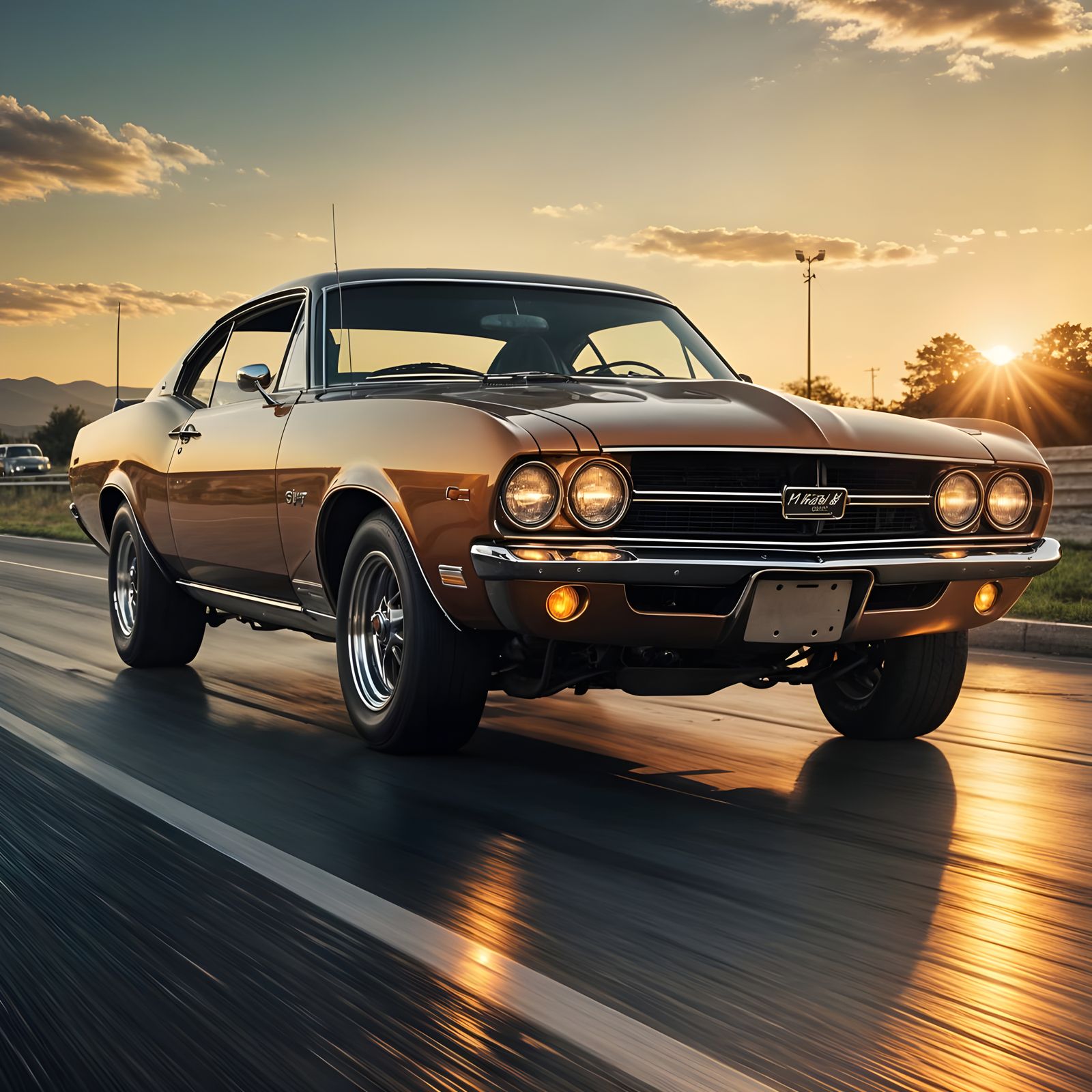 Muscle Car Oldtimer  by @Londo Mollari