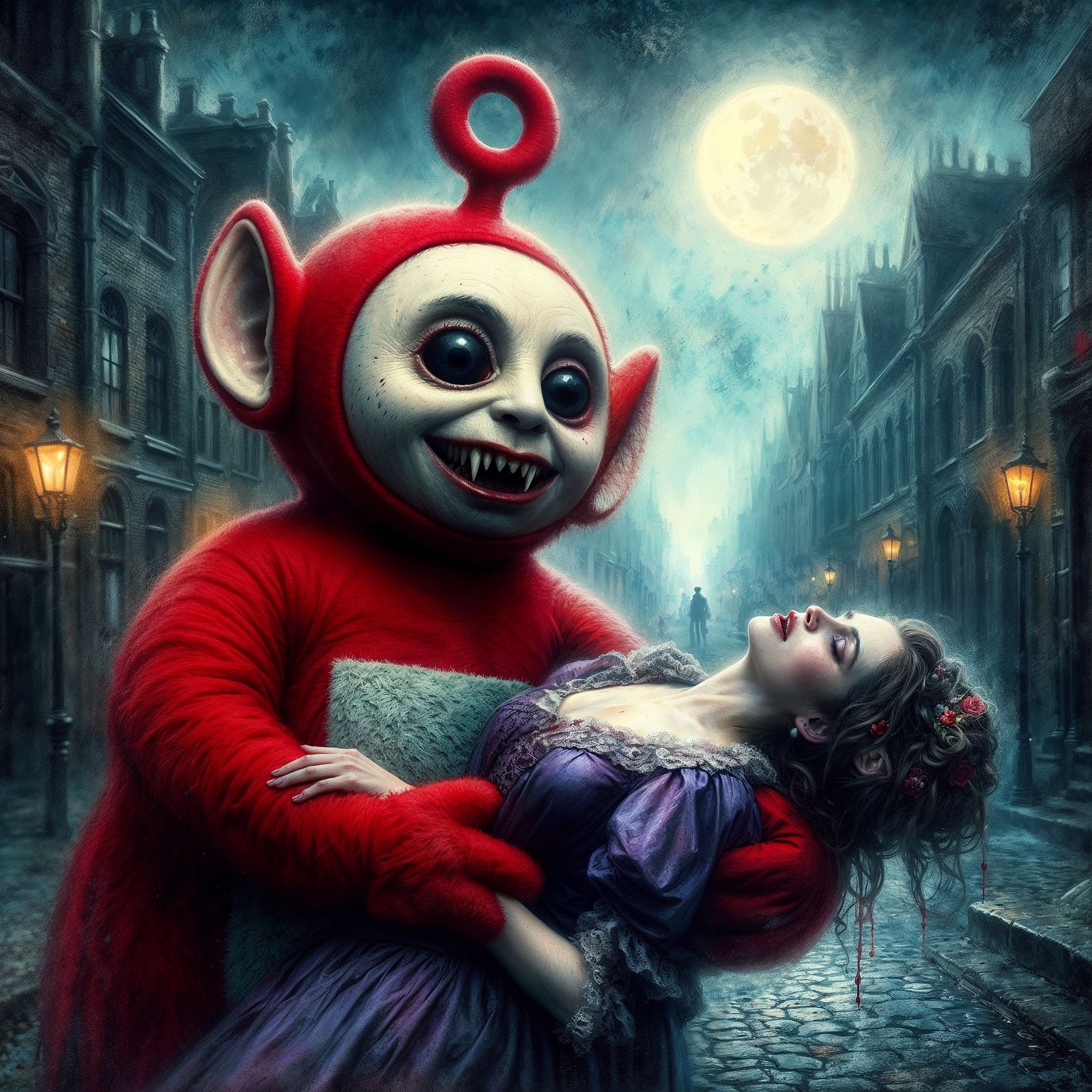 Teletubby Vampire Po