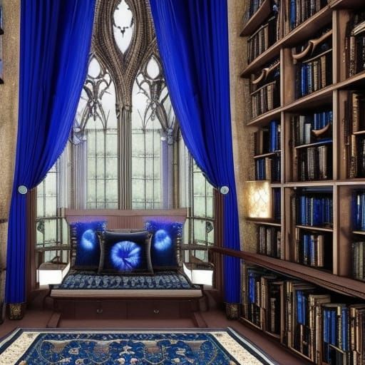 Ravenclaw' - Hogwarts Library