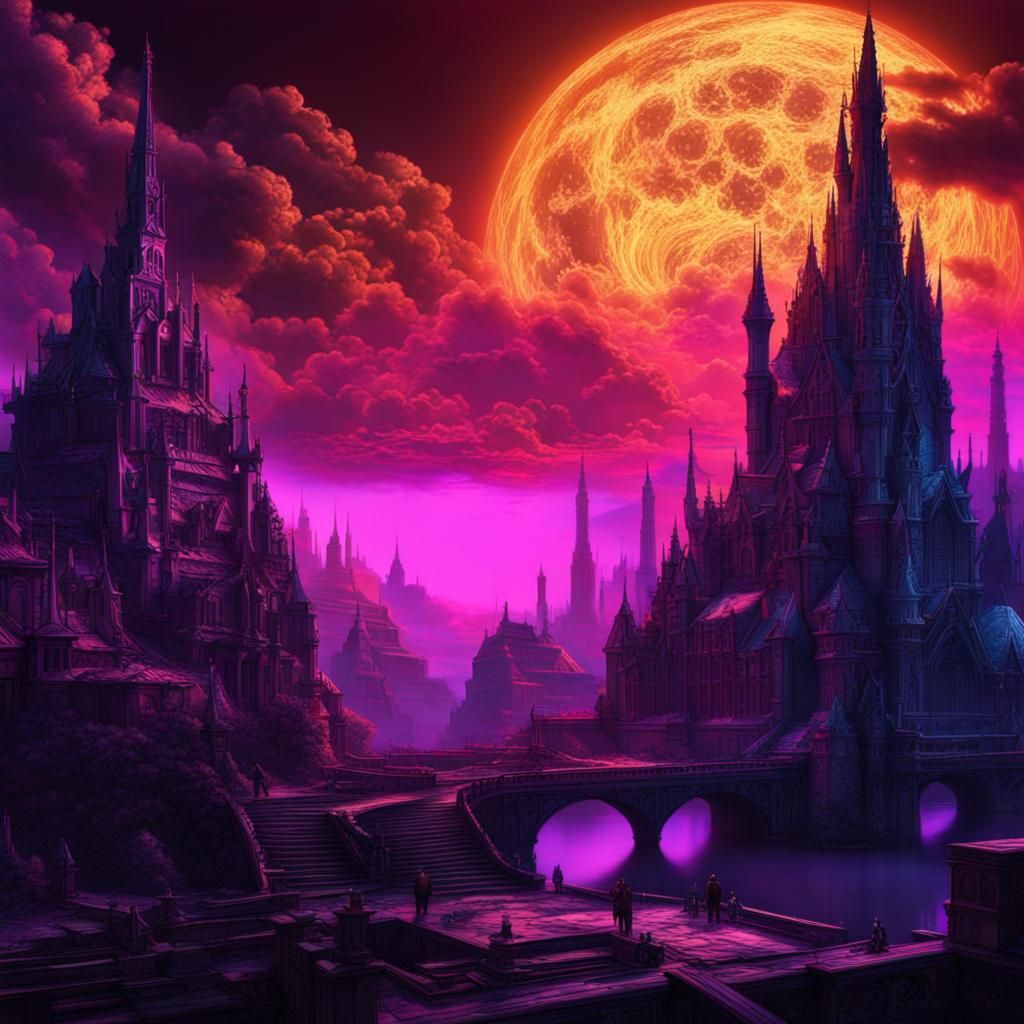 Black light art Epic cinematic brilliant stunning intricate meticulously detailed dramatic atmospheric ...  by @Noya