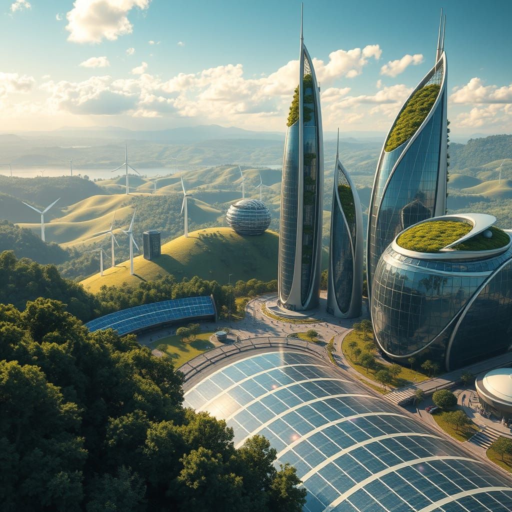 Nature and Technology Blended  by @Katherine Clarkson