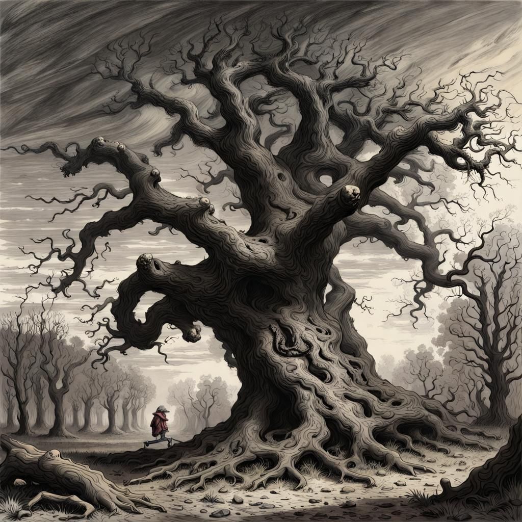 creepy oak