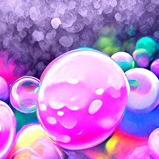 Bubble spider #13 - AI Generated Artwork - NightCafe Creator