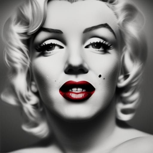 Marilyn Monroe - Black & white