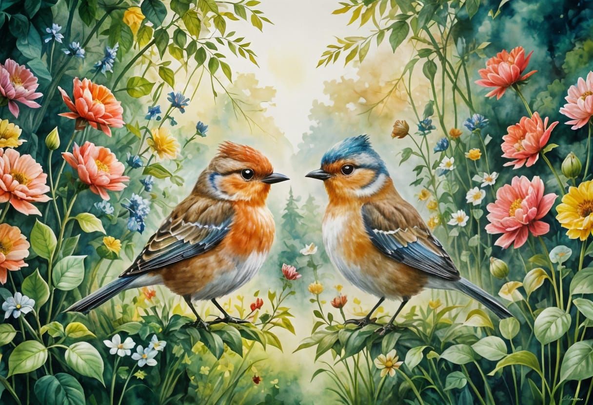 Spring is in the air ❤️  by @Ishya