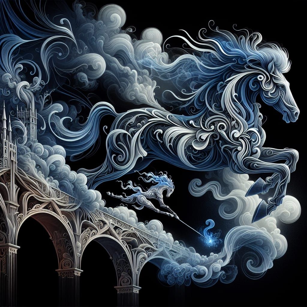 zauber pferd  by @Boxo Tarusch