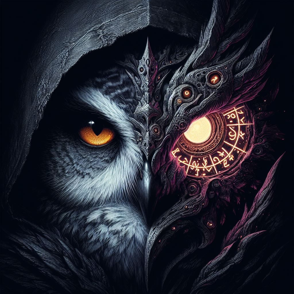 The great Runic Owl portrait series