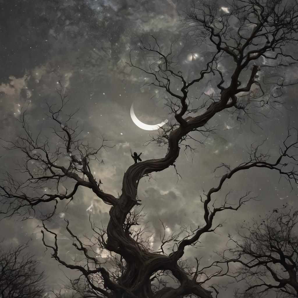 Nighttime Tree
