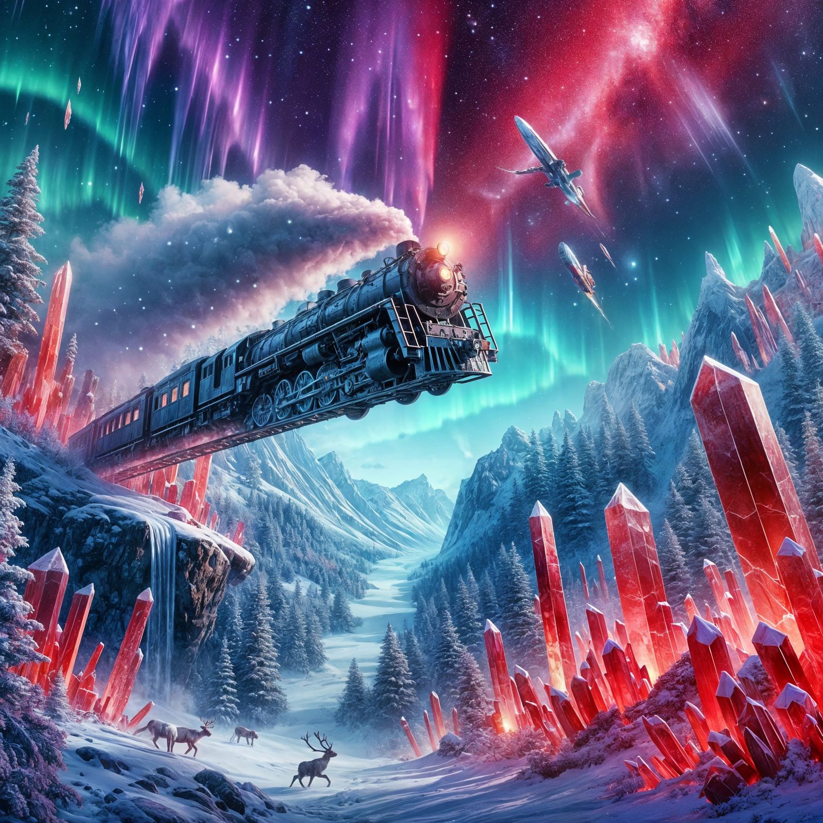 Fantastical train ride 2