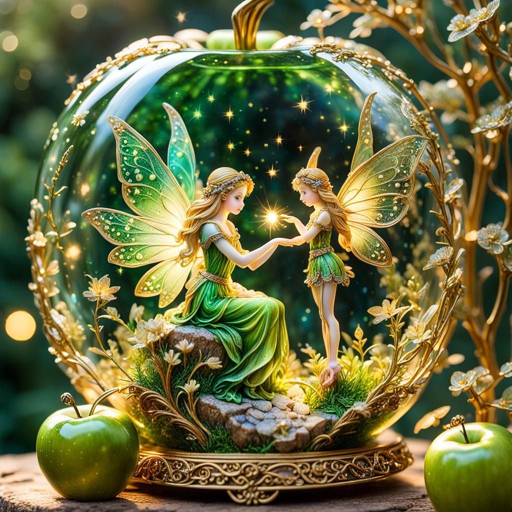 Apple Fairies   by @Valmond Teng