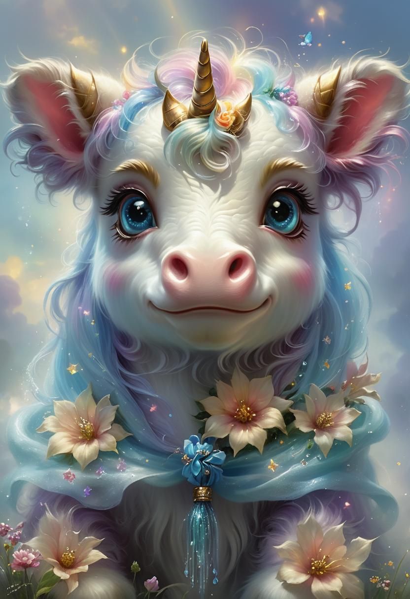 Adorable unicorn 