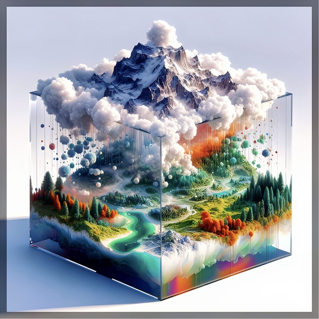 Nature in a cube 1