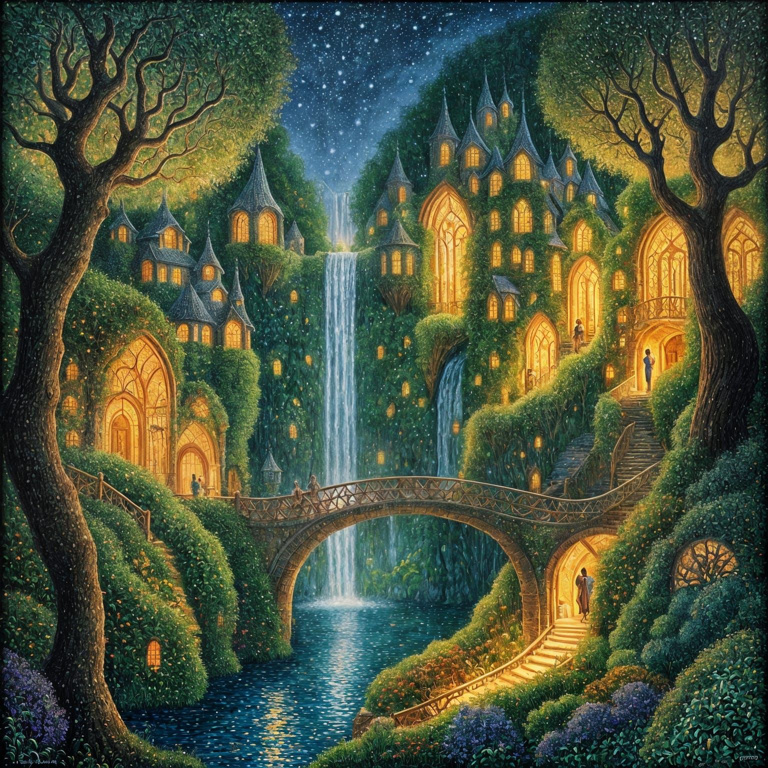 Rivendell  by @Theartfarm