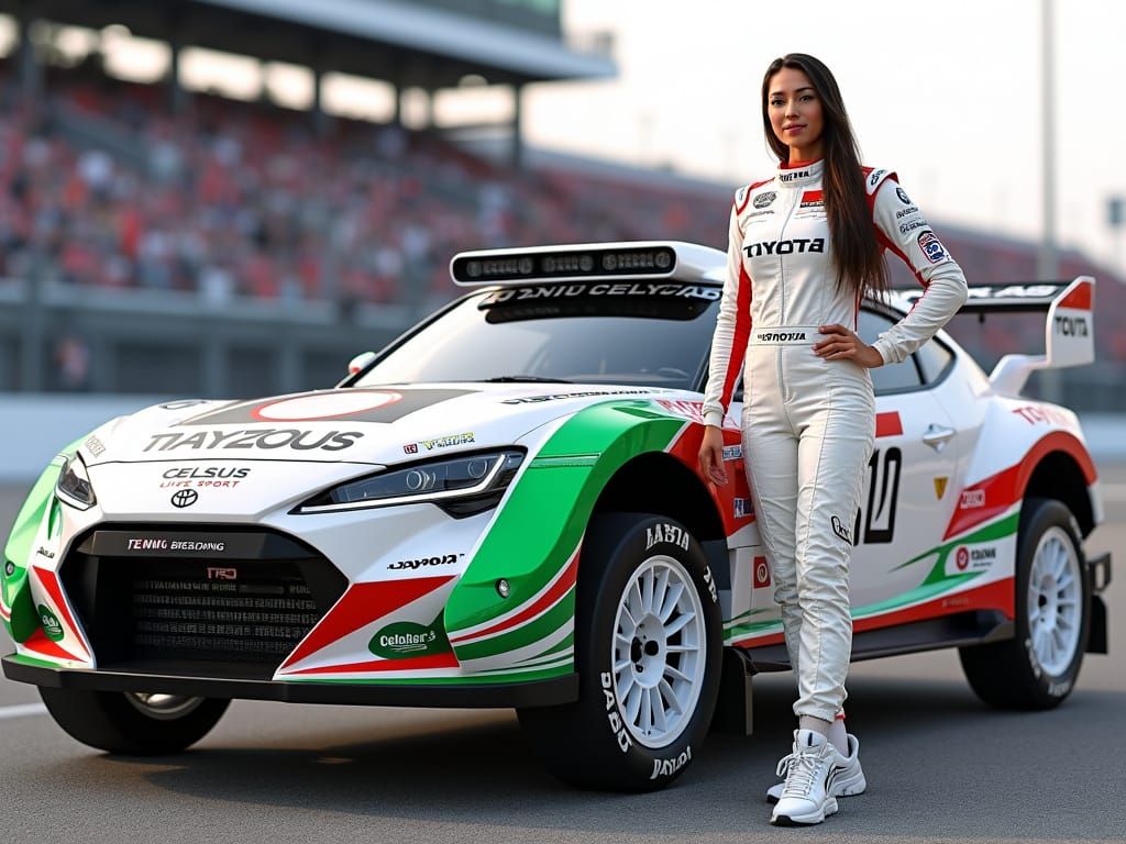 Toni Breidinger tests the Toyota GR86 Rally Legacy concept car  by @Gary Murakami