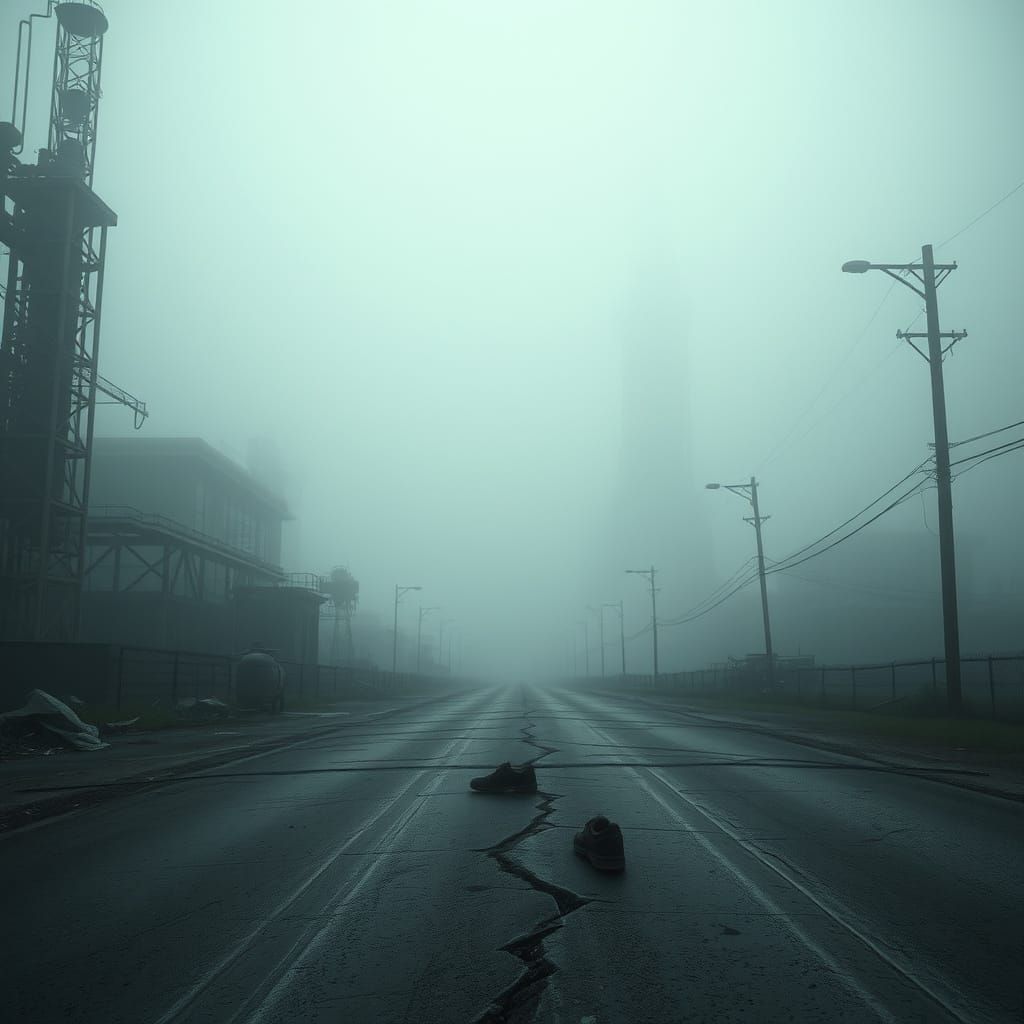 Silent Hill  by @Shebali