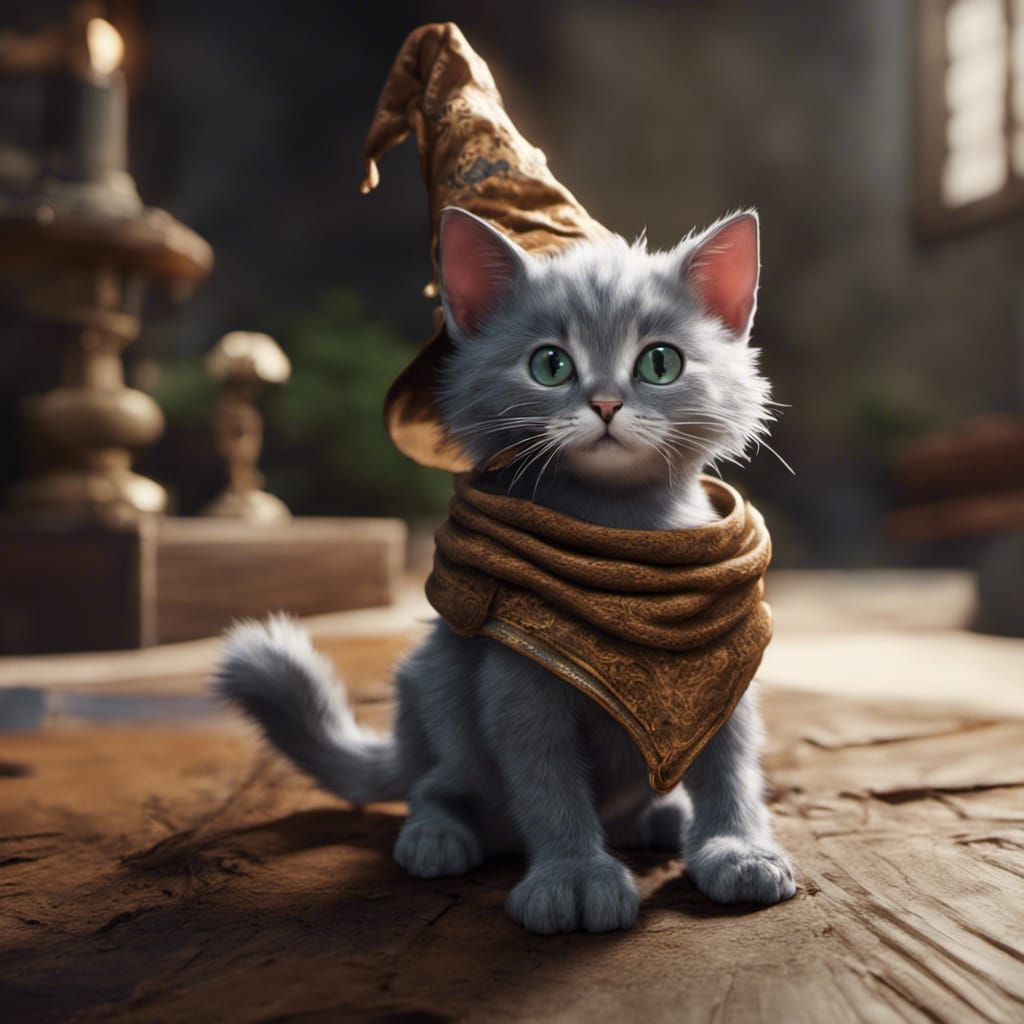 Wizard Kitten