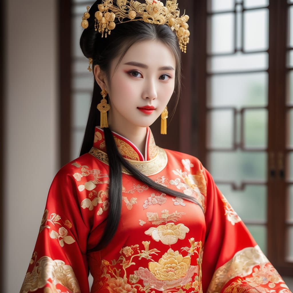 Beautiful young Chinese girl