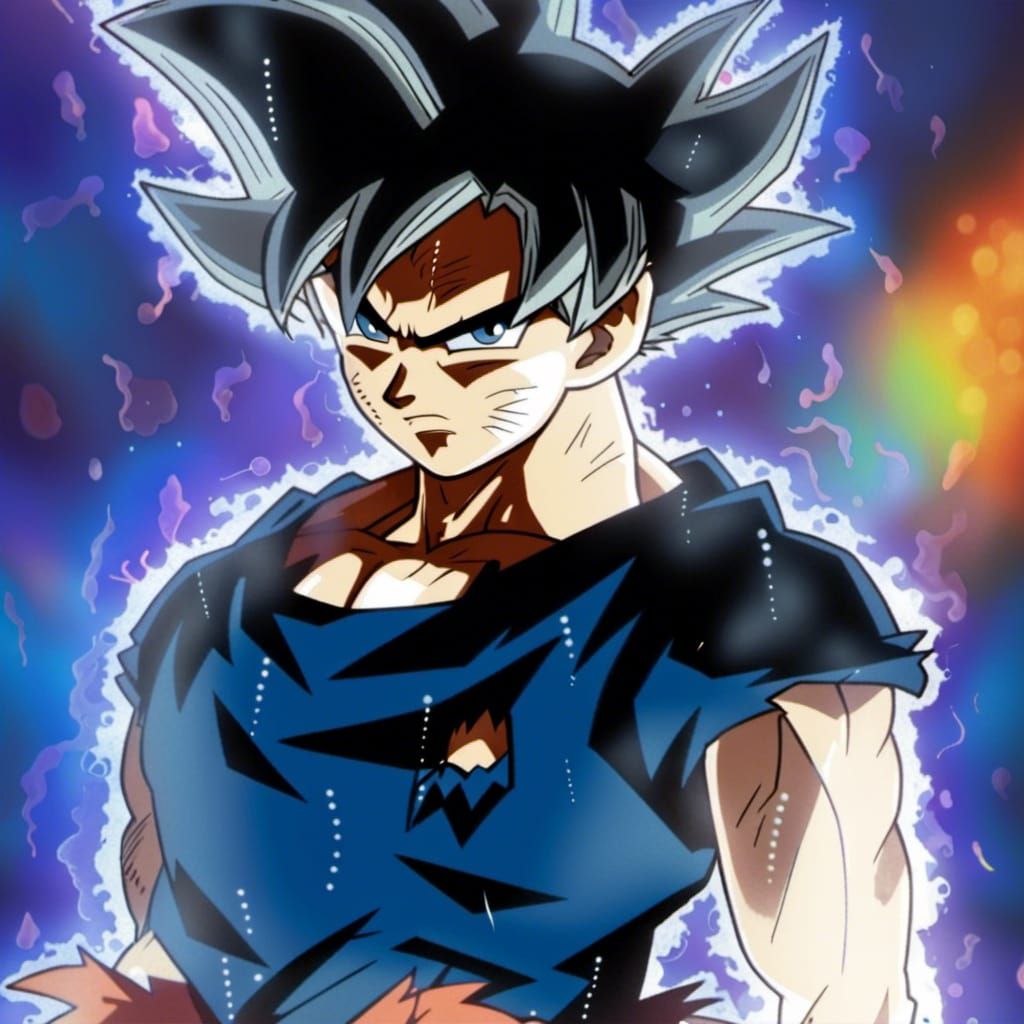 Ultra Instinct Goku - AI Generated Artwork - NightCafe Creator