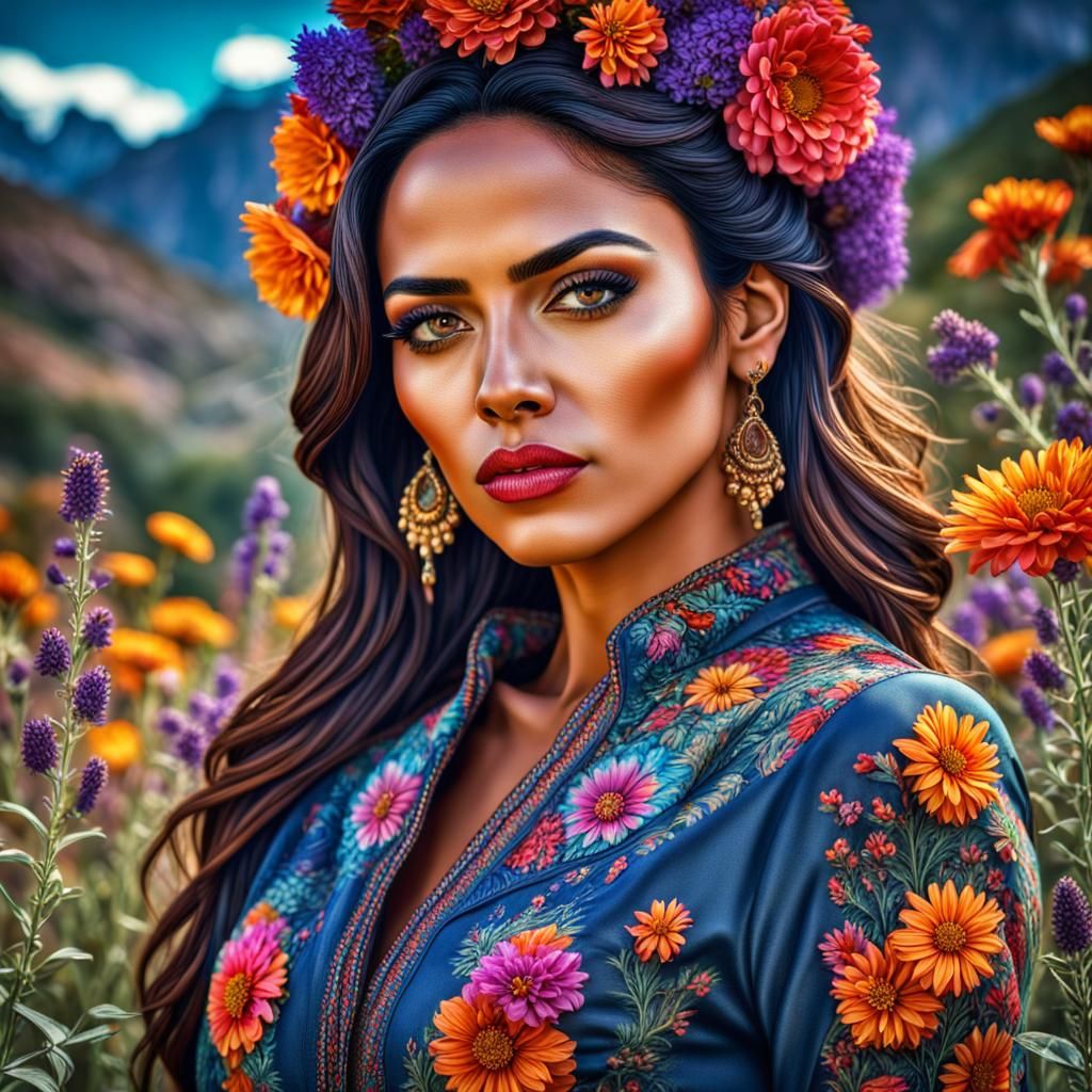 A beautiful woman
