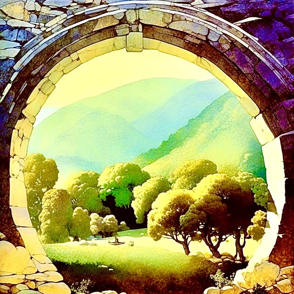 Sunrise in the valley