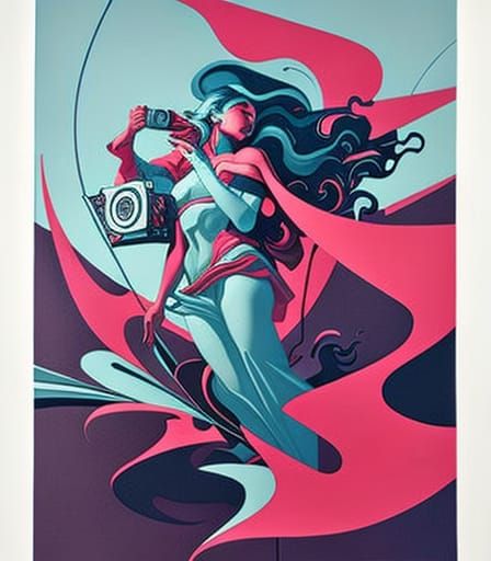 camera parts. poster. street art. James Jean. Peter Mohrbach...