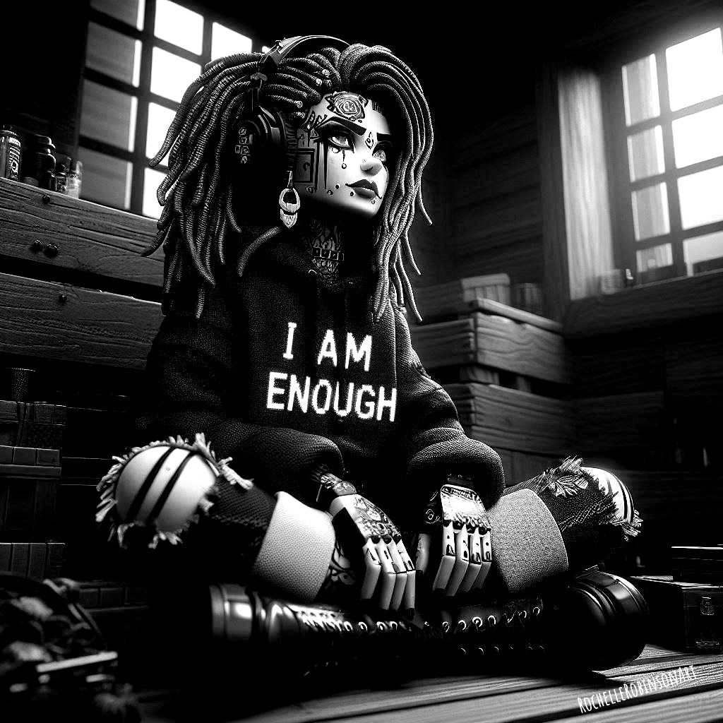 I Am Enough - Lego Art