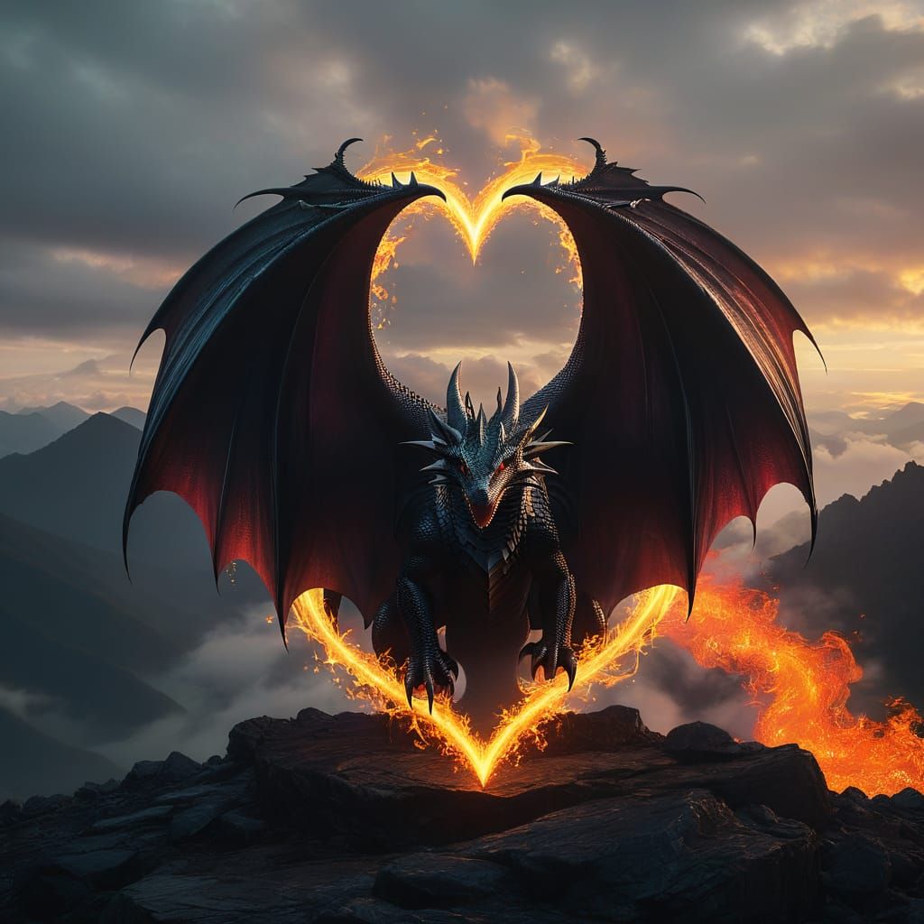 Valentines Dragon