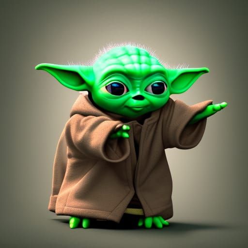 Baby Yoda #6 CGI Character