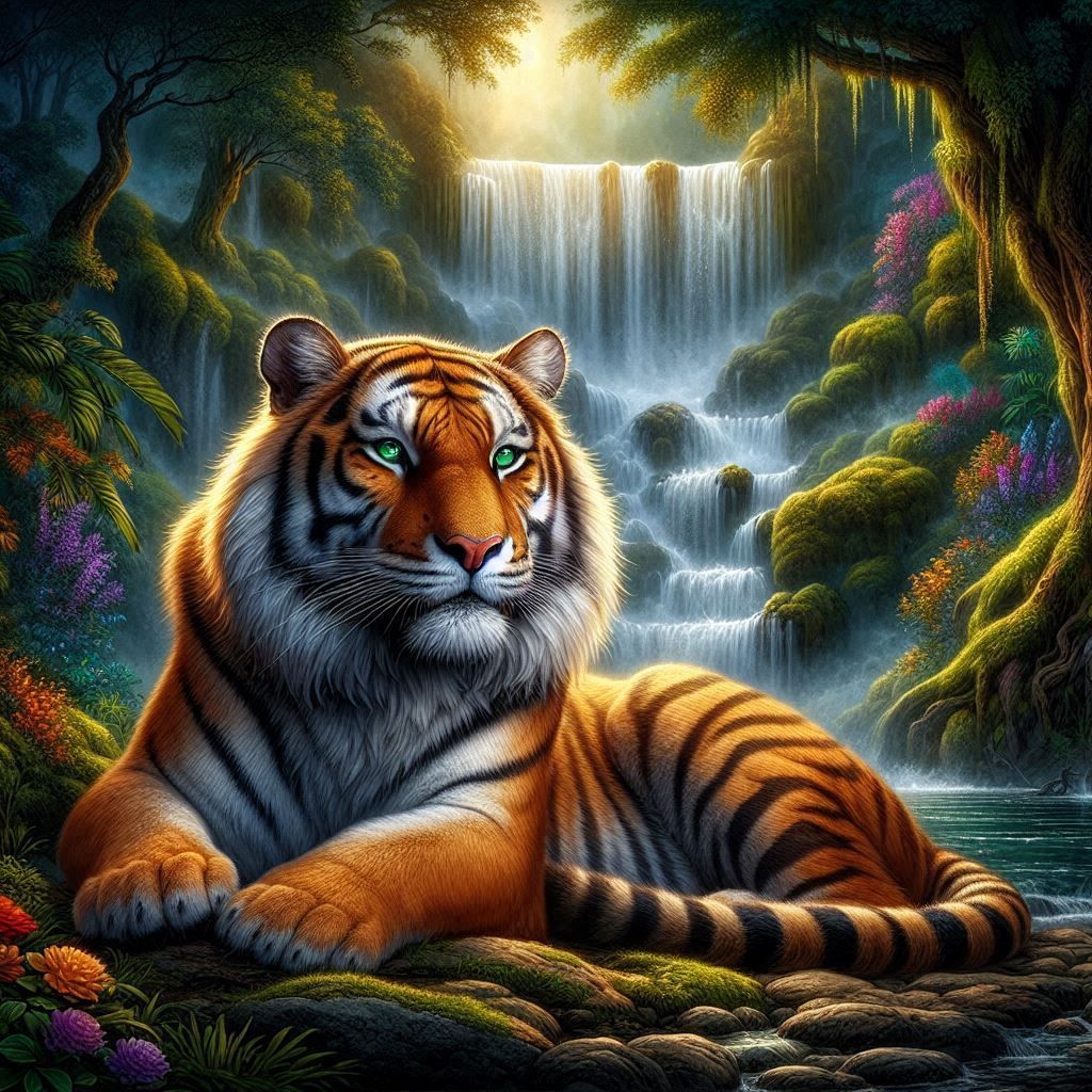 A beautiful Tiger