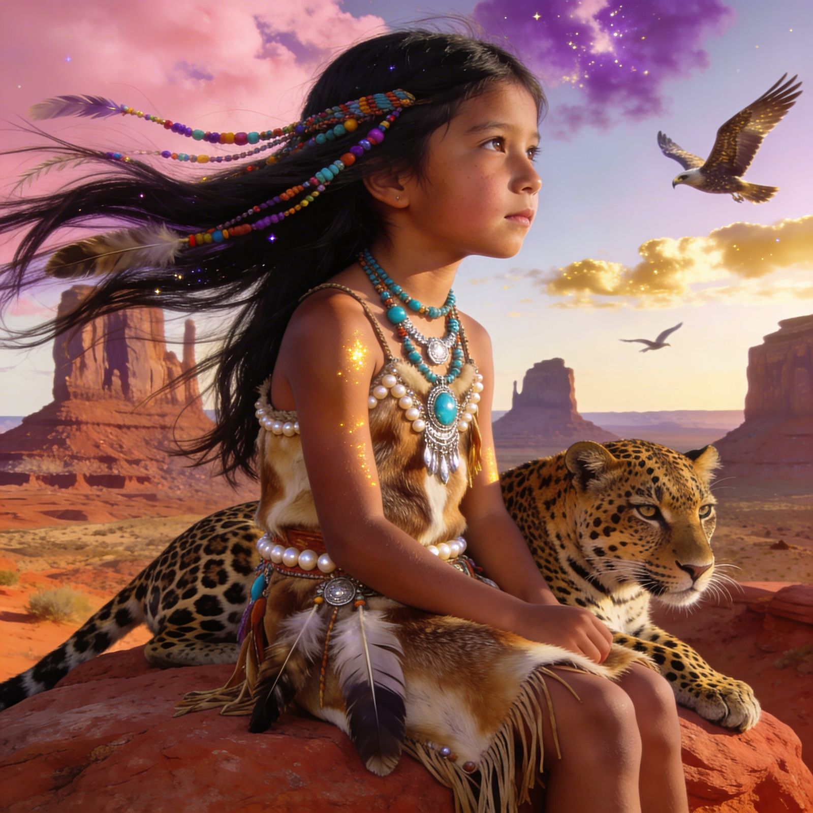 Ragazza nativa americana !