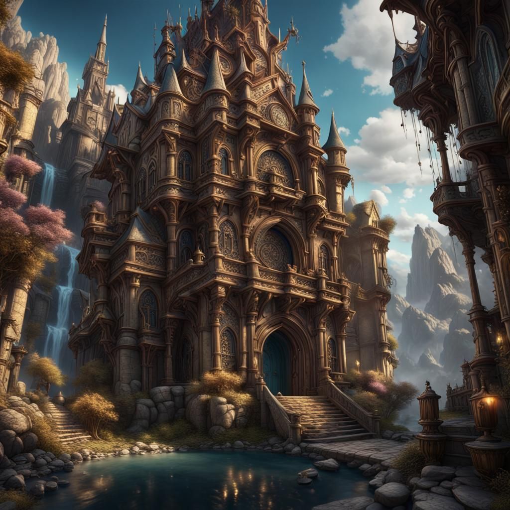 Detailed Matte Painting of a Ruddy Duck