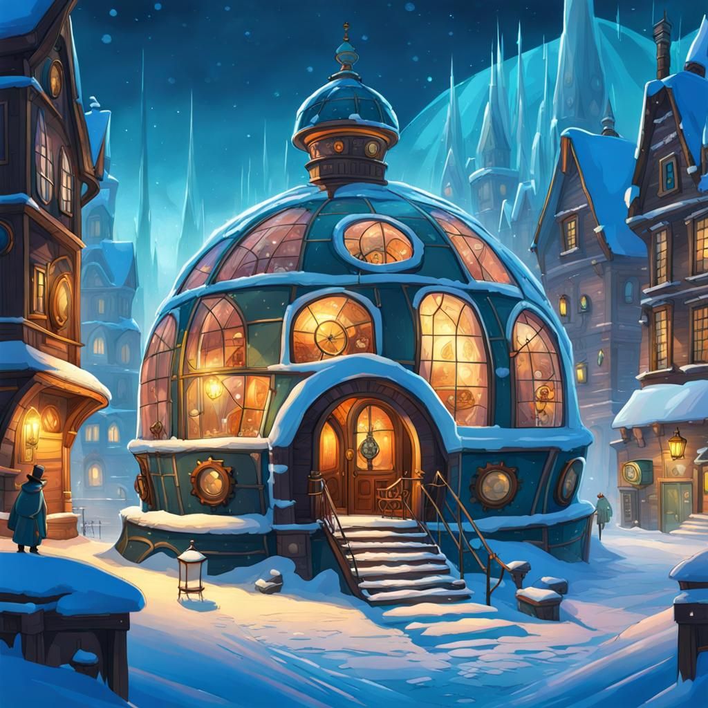 steampunk igloo 