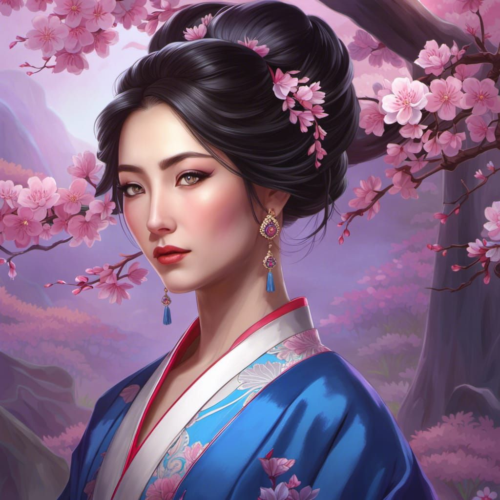 Xiao Mei, imperial courtesan - AI Generated Artwork - NightCafe Creator