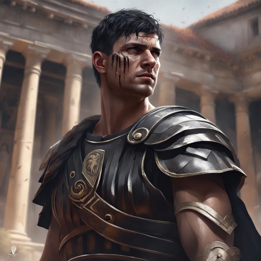 The roman centurion - AI Generated Artwork - NightCafe Creator