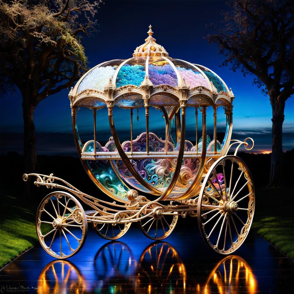 Magical Carriage III - AI Generated Artwork - NightCafe Creator