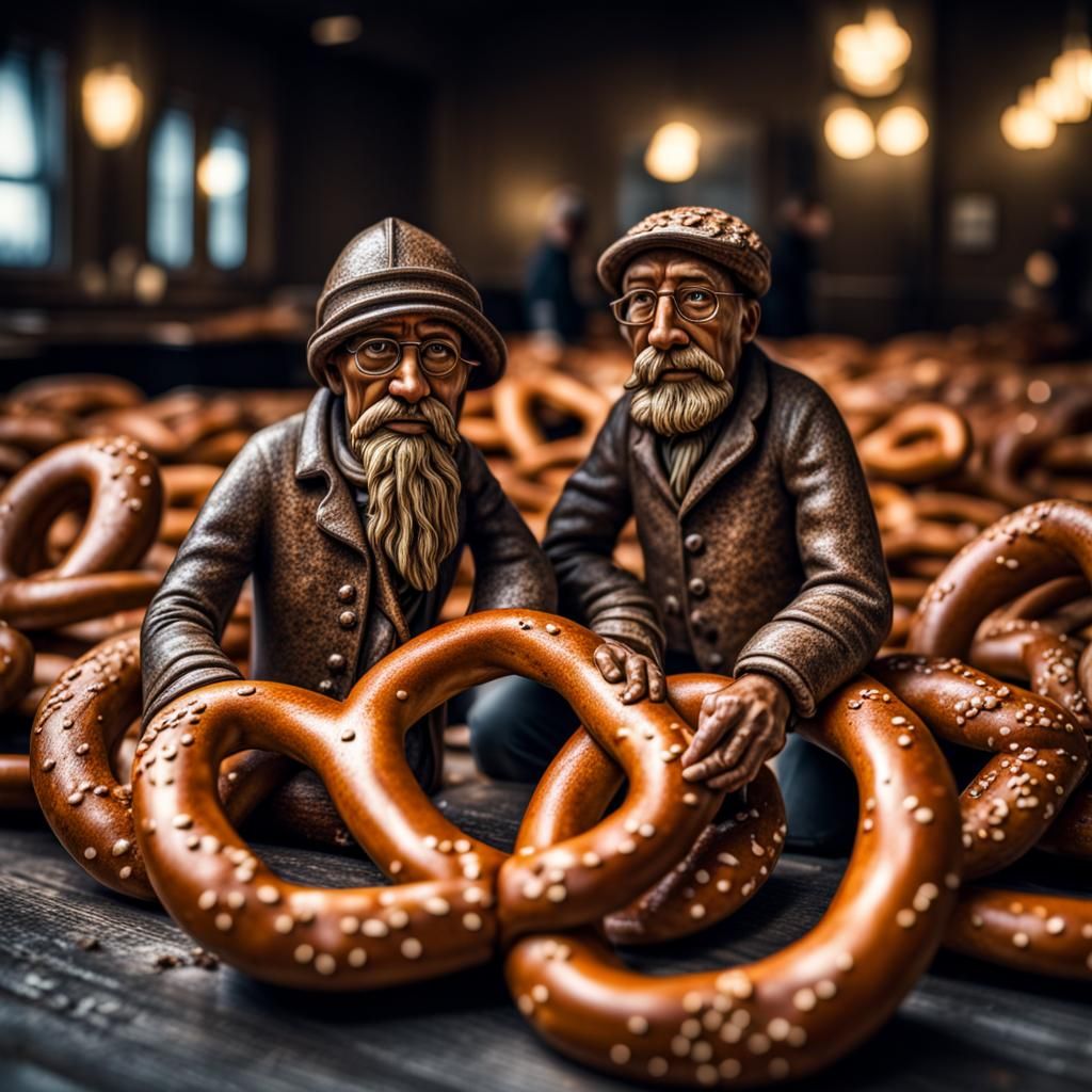Pretzel People  by @Marko31207