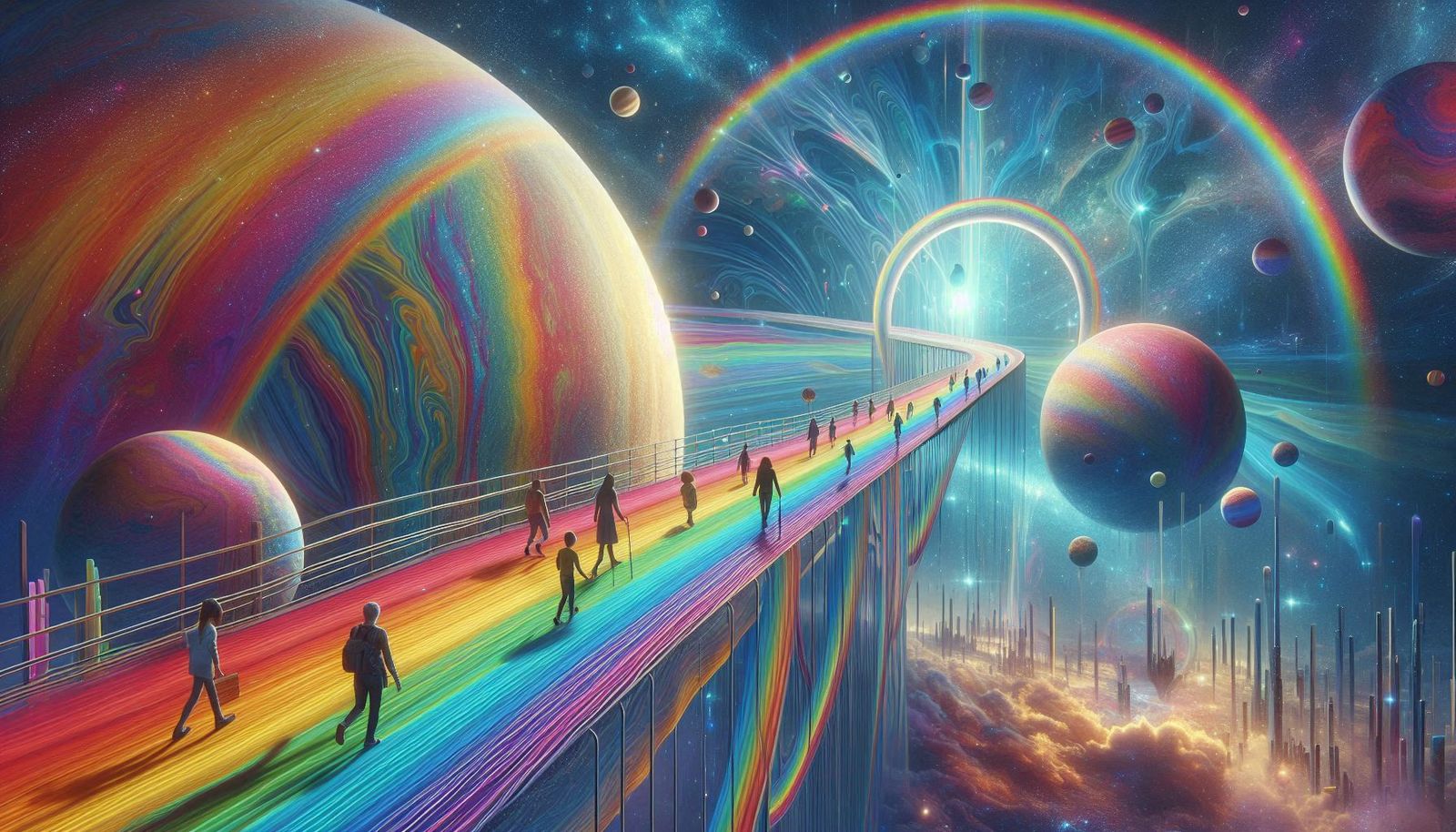 Bridge between worlds