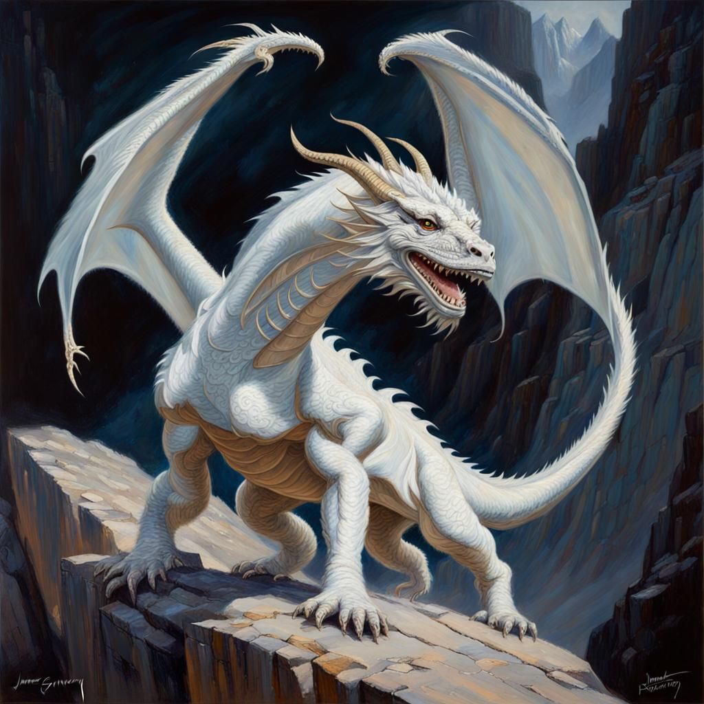 Falkor the white luck dragon