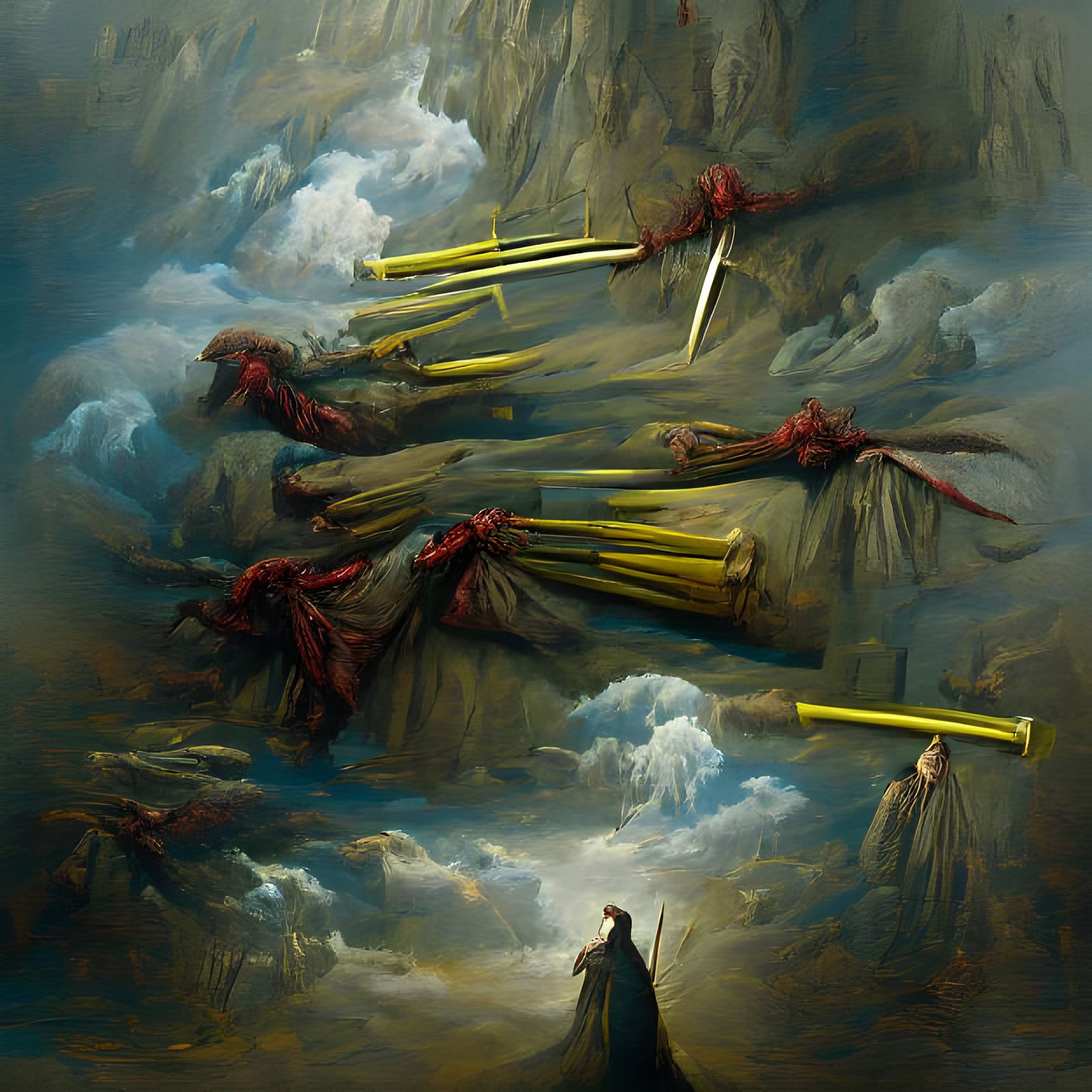 Tarot - 10 of wands