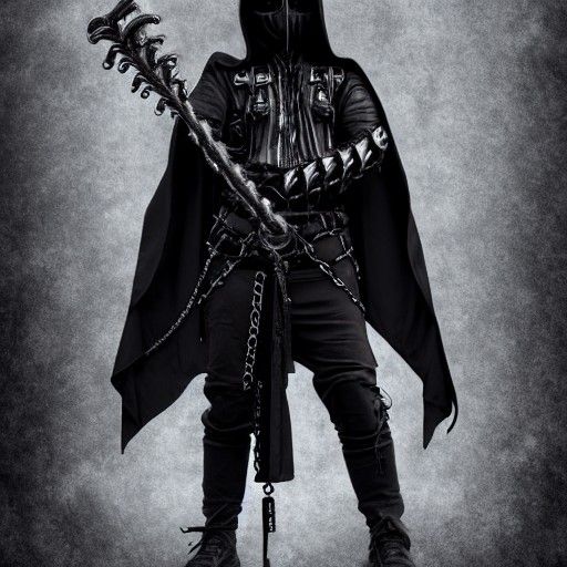 Cloaked Figure
